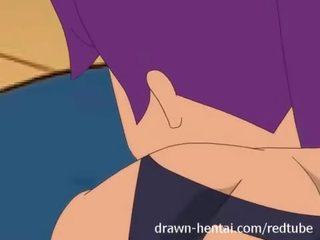 Futurama hentai - hand-to-pussy latihan