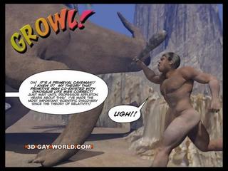 Cretaceous miembro 3d homosexual cómico sci-fi xxx presilla historia
