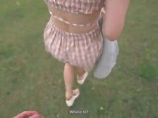 Stepsister pay for gas or take off your panties&excl; i fucked stepsister in the woods