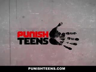 PunishTeens - hot to trot GF Experiments With Bdsm