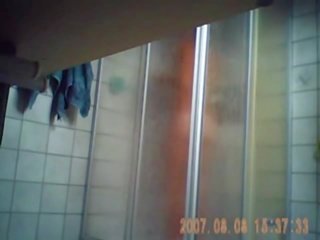 שלי צעיר נוער אָחוֹת ב ה מקלחת (part # 1) - stickycams.net