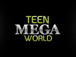 Teen Mega World: marvelous brunette teen poses and masturbates