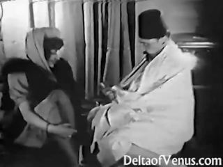 Antigo may sapat na gulang film 1920s - pag-aahit, pangangamao, pakikipagtalik
